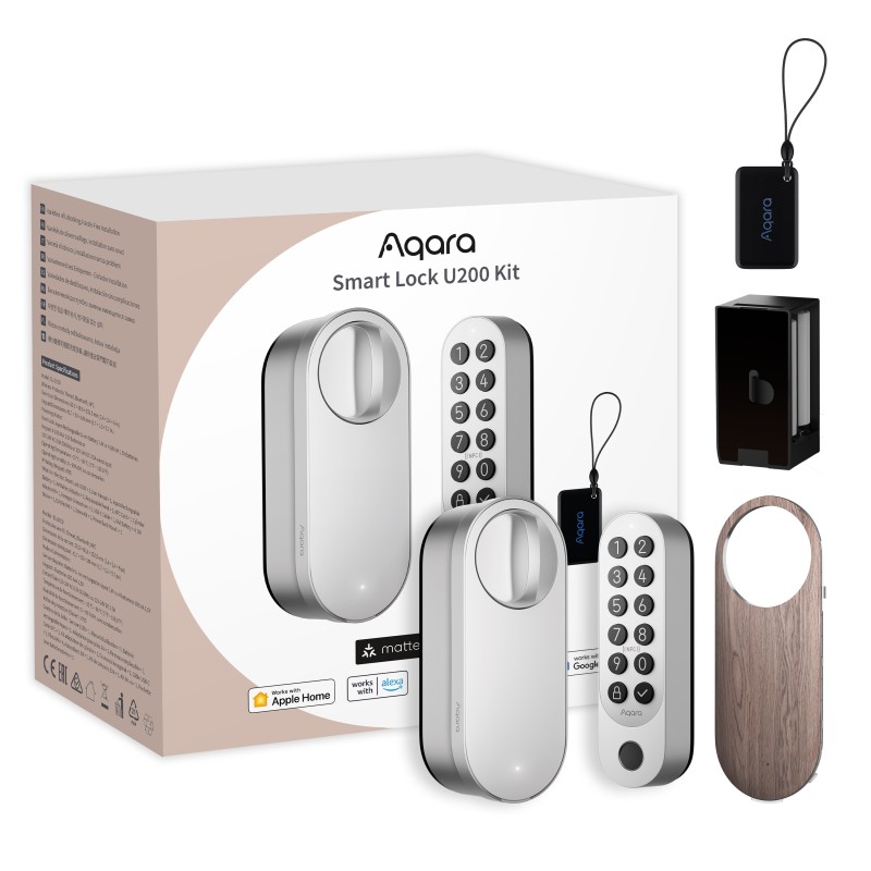 Aqara Smart Lock U200 Kit (Offline) - Silver