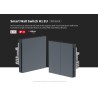 Aqara Smart Wall Switch H1 EU (mit Neutralleiter, Single Rocker) – Grau