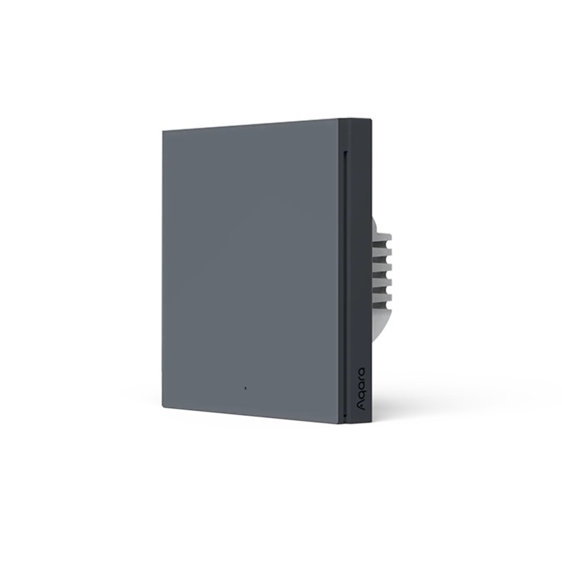 Aqara Smart Wall Switch H1 EU (No Neutral, Double Rocker) - Gray