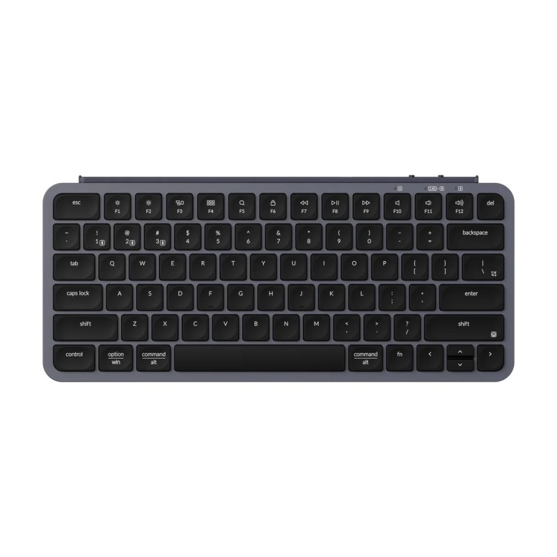 Keychron B1 Pro Wireless-Tastatur ISO-Layout Italienisch - Space Grau