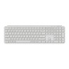 Keychron B6 Pro Wireless Keyboard ISO Layout Italian - Ivory White (ABS Silk Screen Printing Keycaps)