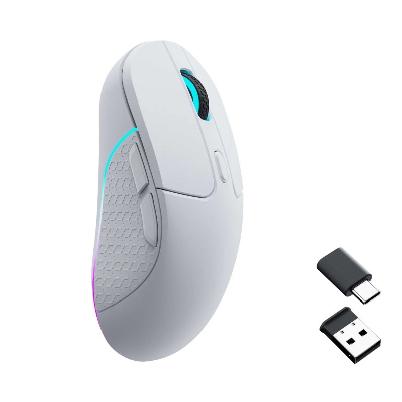 Keychron M3 Wireless Mouse 1000 Hz Polling Rate - White