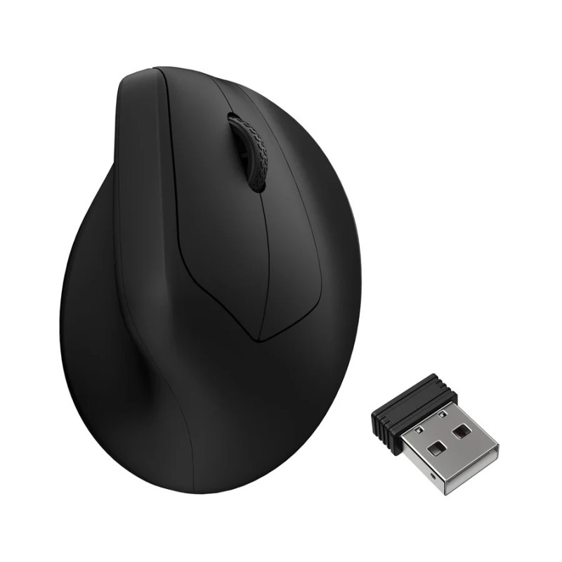 Keychron M5 Ergonomic Vertical Wireless Mouse - Black