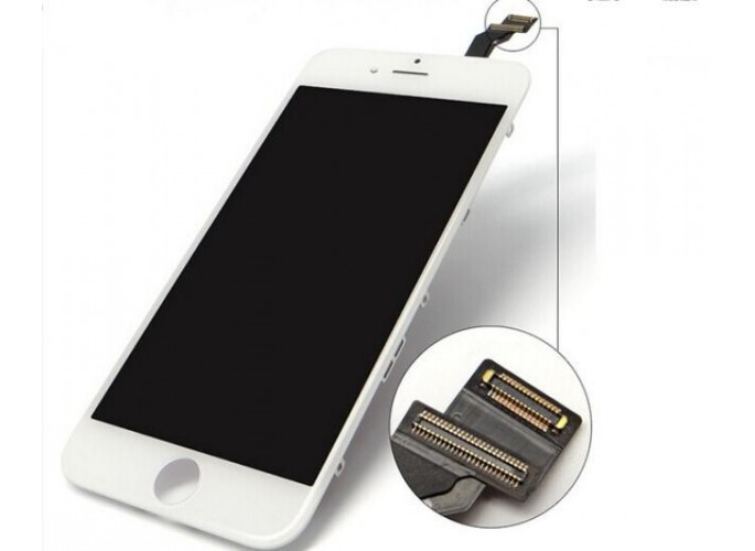 Renov8 Display LCD + Touch Screen for iPhone 6 - White (AAA+ Grade OEM display)