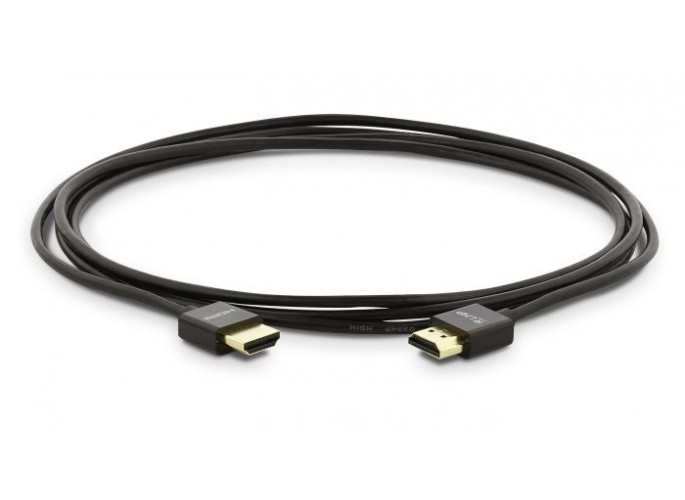 LMP HDMI (m) to HDMI (m) cable 2.0 (4K@60Hz), super slim, 2 m, black