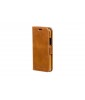dbramante1928 Bernstorff - Custodia a portafoglio con aggancio magnetico per iPhone XS/X - Pelle scura