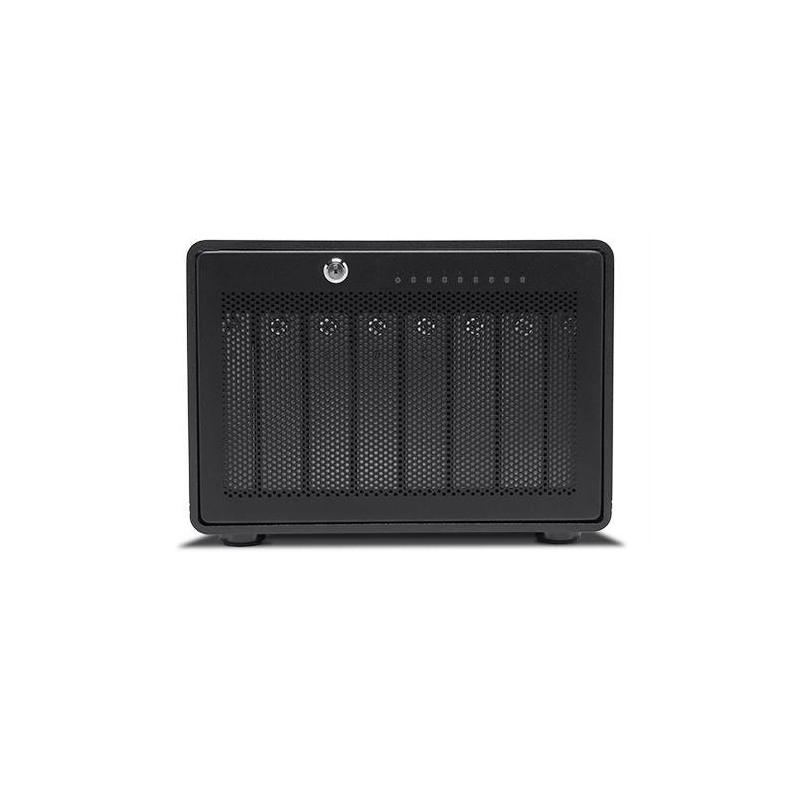 OWC 192 TB Enterprise (8 x 24,0 TB) ThunderBay 8 RAID-fähiges externes Speichergehäuse mit 8 Einschüben und 2x TB3 Ports - mit Softraid (RAID 0/1/4/5/1+0)
