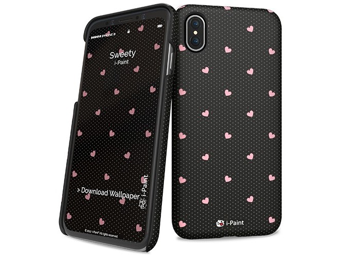 i-Paint Hard Case Slim for iPhone XS/X - Sweety