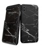 i-Paint Hard Case Slim for iPhone XS/X - Black Marble