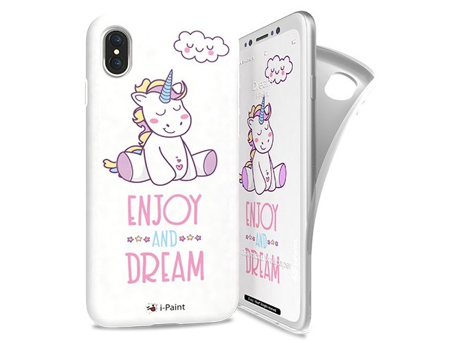 i-Paint Enveloping Soft Case for iPhone XS/X - Dream