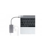 LMP USB-C Video Hub 5 Port, HDMI, 3x USB 3.0 (1x 1.5A), USB-C (PD & data), alu. housing, space grey