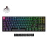 Keychron K8 (Version 2) Swappable RGB Backlight Aluminum Brown Switch ISO Layout Italian (Cherry PC Spray Painting & Laser Engraving Keycaps)