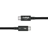 CalDigit Thunderbolt 5 (USB-C) Pro Câble tressé 0,5 m - Noir