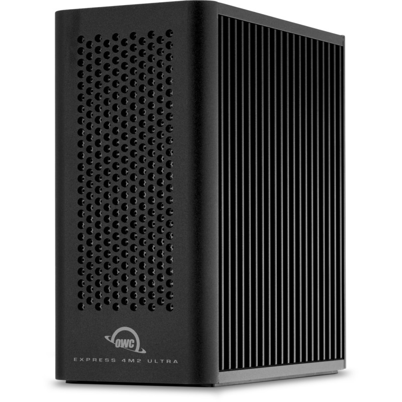 OWC Express Ultra 4M2 Thunderbolt 5 80Gb/s Four-Slot NVMe M.2 SSD Enclosure with SoftRaid