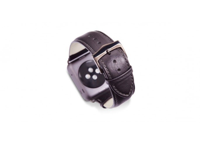dbramante1928 Copenhagen - Watch Strap 42/44 mm - Black/Space Gray