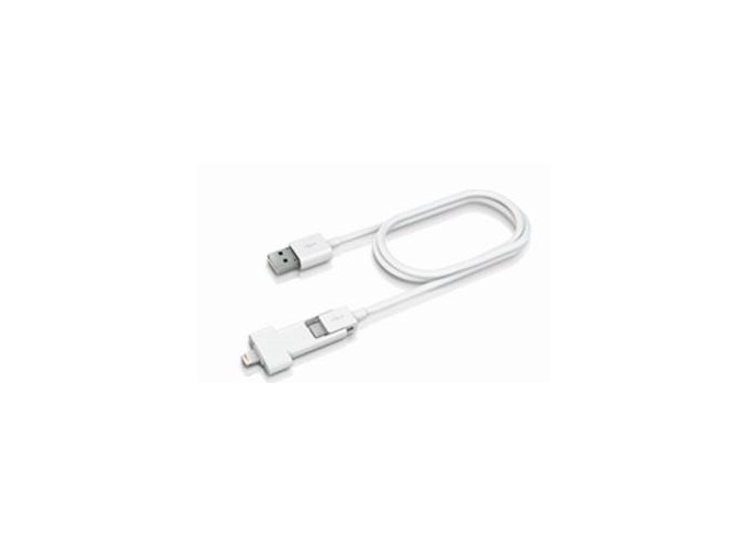 Innergie MagiCable Duo - MFI Charge & Sync Cable - Micro USB + Lightning connector 0,8m (V2)