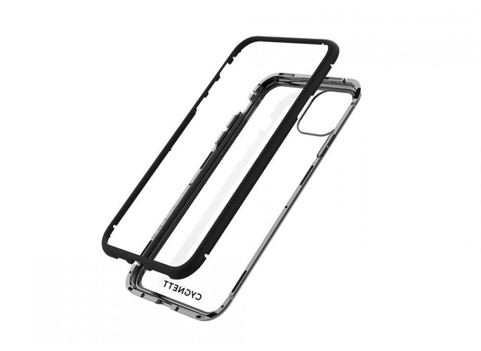 Cygnett Ozone Magnetic 9H Double Tempered Glass Hülle für iPhone 11 Pro Max - Schwarz