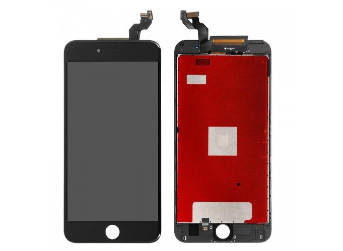Renov8 Display LCD & Touch Screen for iPhone 6s Plus (LG) + Glass & Flat cable (OEM) - Black