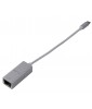 LMP USB-C (m) to Gigabit Ethernet (f) adapter - silver