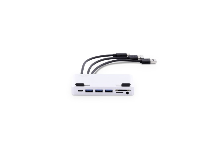 LMP USB-C Attach Dock Pro 4K 10 Port for iMac, silver *New