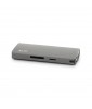 LMP USB-C Travel Dock 4K 9 Port, space gray