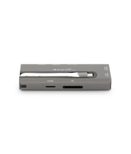 LMP USB-C Travel Dock 4K 9 Port, space gray