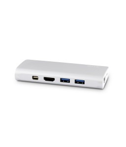 LMP USB-C Travel Dock 4K 9 Port, silver *New