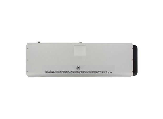 LMP Battery MacBook Pro 15" Alu unibody 10/08 – 5/09, Li-ion Polymer, A1281, 10.8V, 50Wh