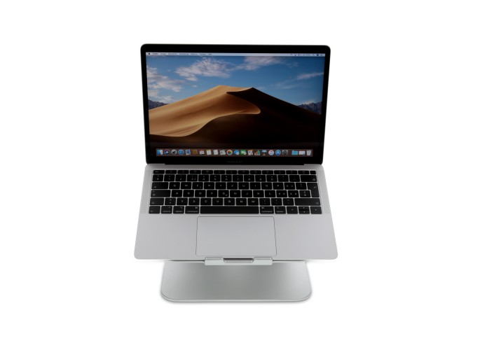 LMP ProStand, ergonomic aluminium table stand for 12" to 17" laptop, silver