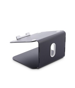 LMP ProStand, ergonomic aluminium table stand for 12" to 17" laptop, black