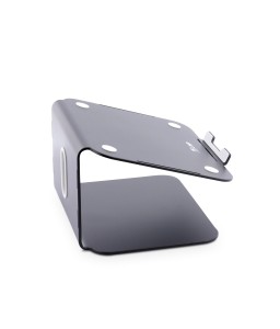 LMP ProStand, ergonomic aluminium table stand for 12" to 17" laptop, black