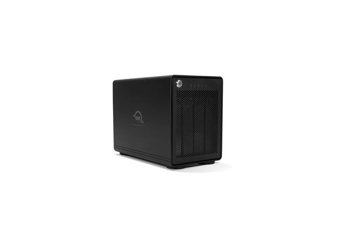 OWC 0TB ThunderBay 4 RAID Ready 4-Bay External Storage Enclosure with 2 x TB3 Ports - with Softraid XT (RAID 0/1/4/5/1+0)