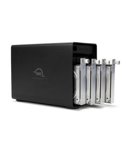 OWC 0TB ThunderBay 4 RAID Ready 4-Bay External Storage Enclosure with 2 x TB3 Ports - with Softraid XT (RAID 0/1/4/5/1+0)