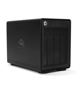 OWC 0TB ThunderBay 4 RAID Ready 4-Bay External Storage Enclosure with 2 x TB3 Ports - with Softraid XT (RAID 0/1/4/5/1+0)