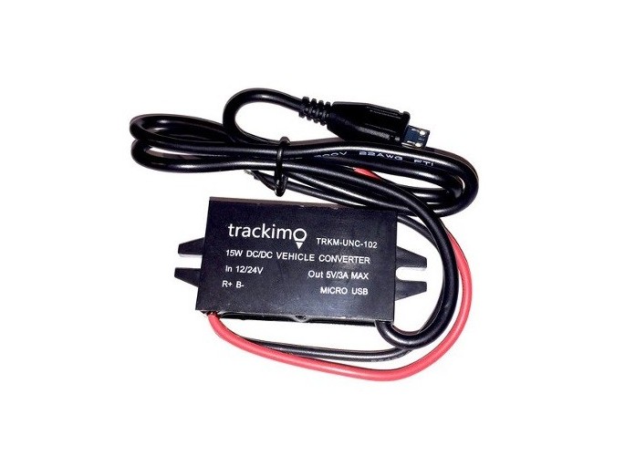 Trackimo 12/24 Volt installation Power Kit for Trackimo Universal and Guardian (USB mini Powered)