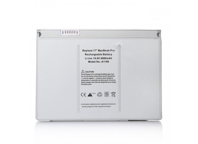 Renov8 Battery for Apple MacBook Pro 17" until late 2008 (equiv. to MA458G)