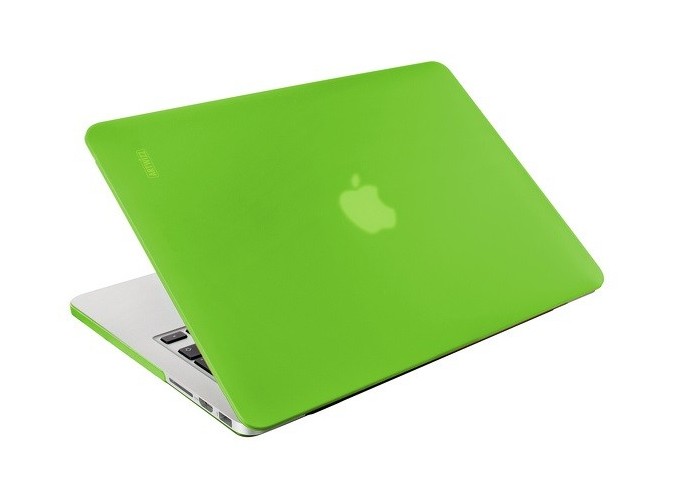 Artwizz Rubber Clip for Macbook Pro Retina 15" - Hard cover in polycarbonate protective clip - Green