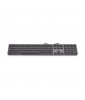 LMP USB numeric Keyboard KB-1243, 109 keys (ANSI), 2x USB, aluminum, US layout, macOS, space grey - US English