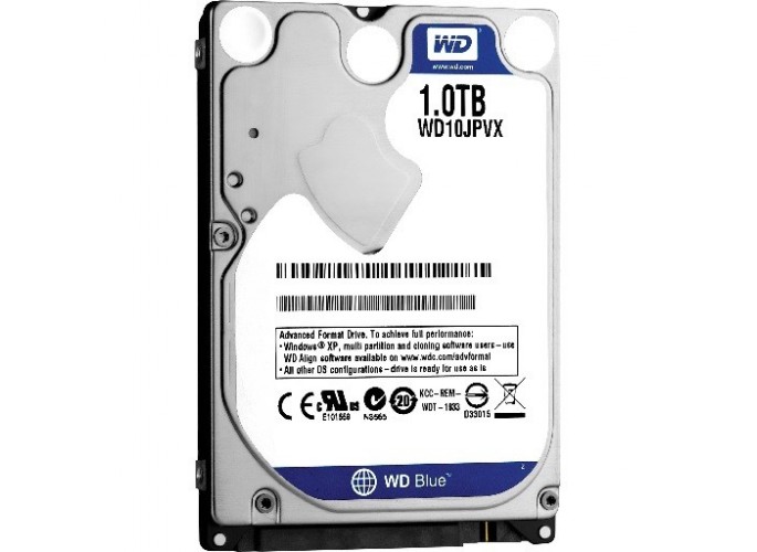 Western Digital Blue Internal  HDD 2.5" 1 TB SATA 5400 rpm