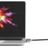 Maclocks Compulocks Ledge Macbook Pro Touch Bar adaptador de candado - Candado de cable con llave - plateado