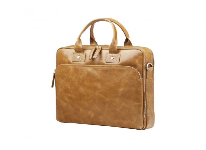 dbramante1928 Kronborg - 16" - Full grain leather bag for notebook until 16" - tan