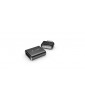 LMP USB-C (f) to USB-C (m) Magnetic Safety Adapter f. USB-C charging cable, up to 100W, space gray