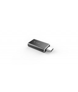 LMP USB-C (f) to USB-C (m) Magnetic Safety Adapter f. USB-C charging cable, up to 100W, space gray