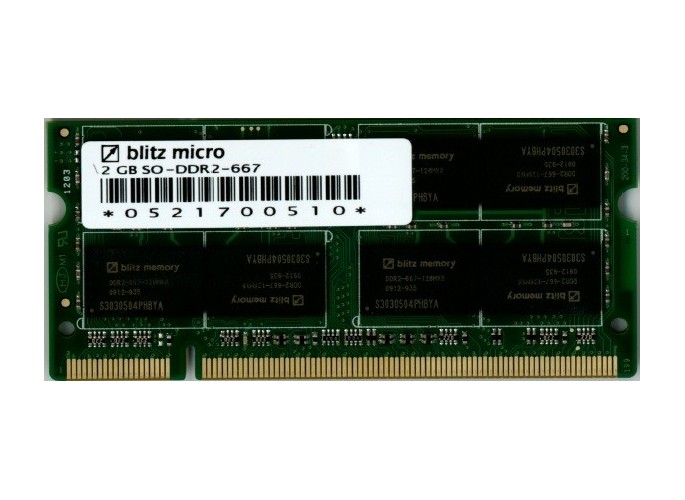 Renov8 2 GB SO-DDR2-667 certified for Apple iMac, Macbook, MacBook Pro