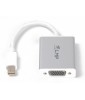 LMP Mini DisplayPort to VGA adapter, Mini-DP to VGA monitor, white
