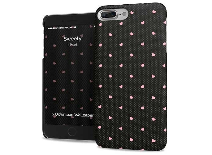 i-Paint Hard Case Slim for iPhone 7/8 Plus - Sweety