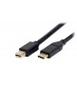 LMP USB-C to Mini-DisplayPort cable, USB 3.1 (m) to mDP (m), 4K@60 Hz, black, 1.8 m