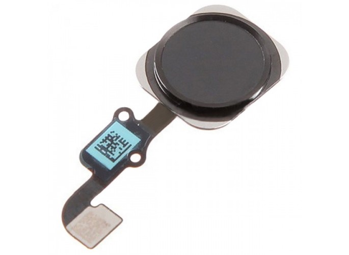 Renov8 Home button with flex cable replacement for iPhone 6 & 6 Plus - Black