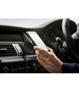 Cygnett MagMount Qi Wireless 7.5W Car Charger - Black