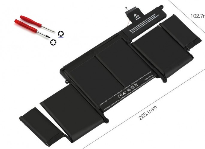 Renov8 Battery for Apple MacBook Pro Retina 13" - Late 2013, Mid 2014 built-in (A1493)